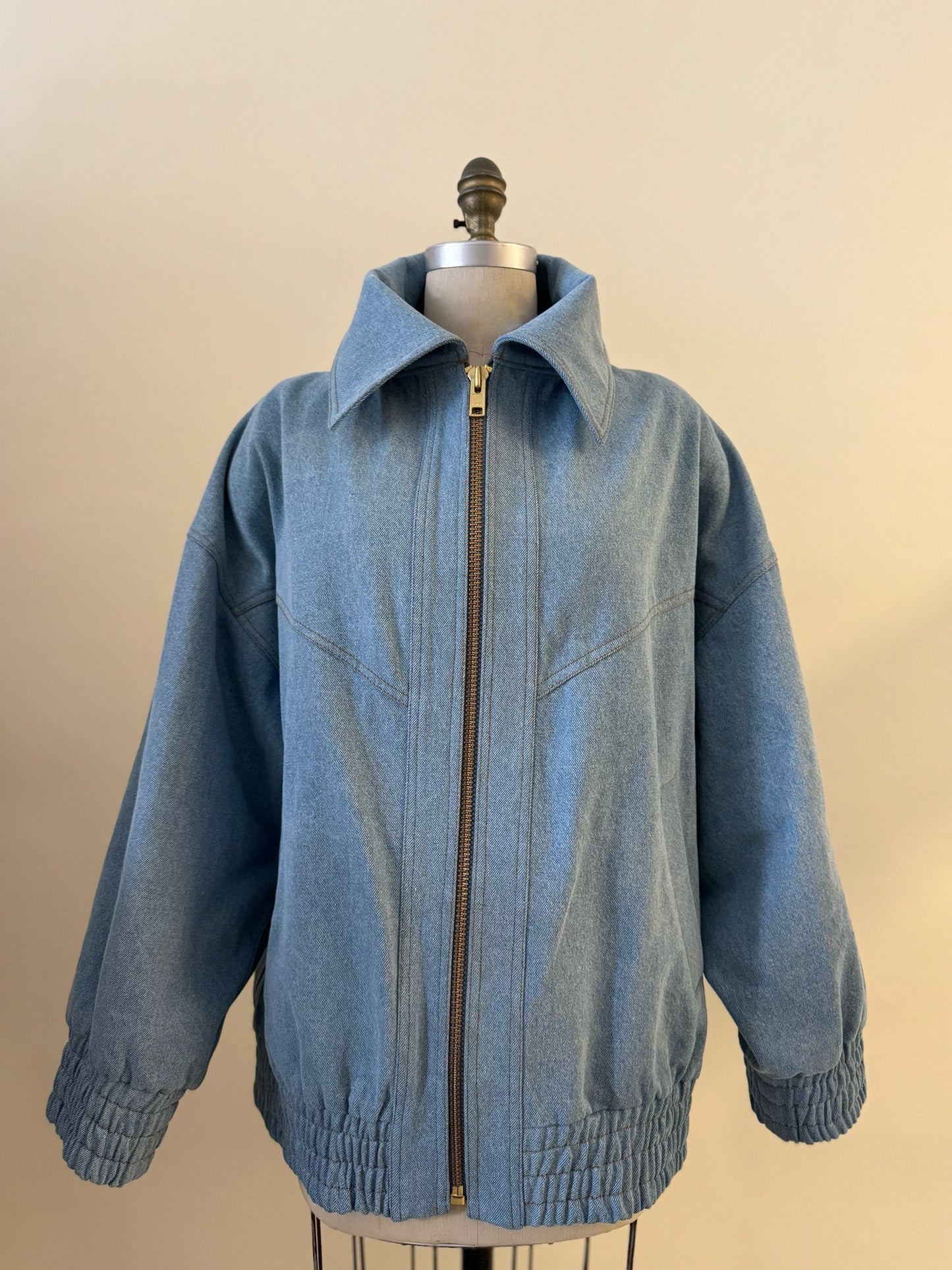 Denim Bomber