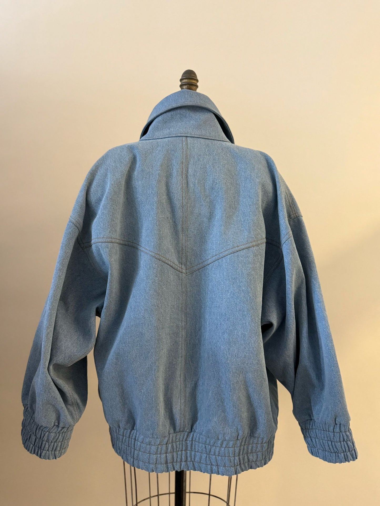 Denim Bomber