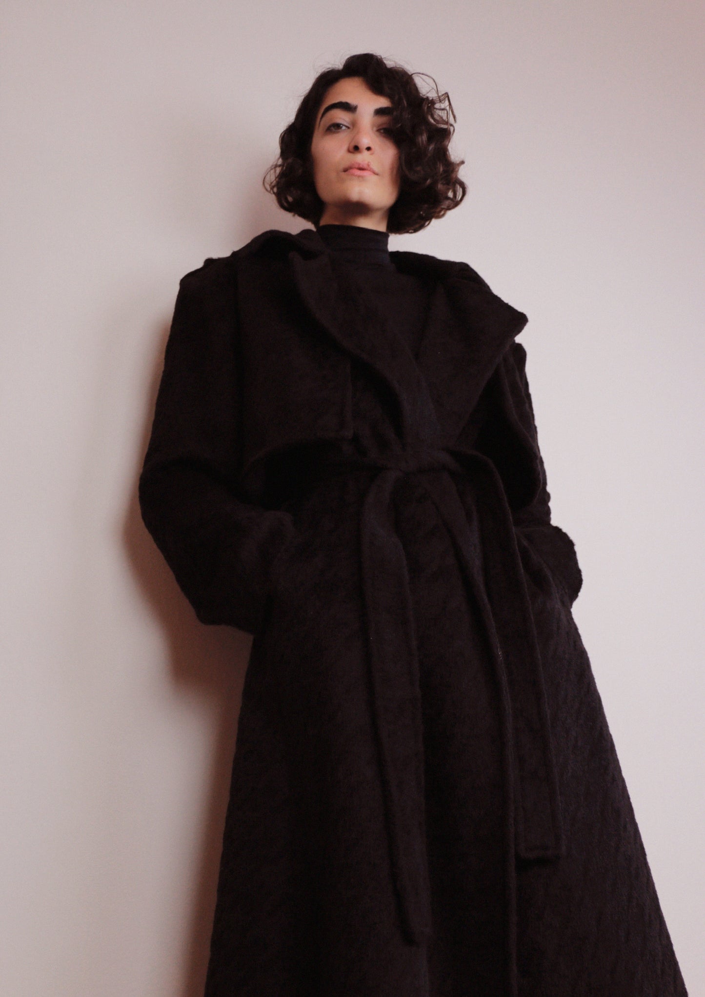 Alpaca Trench Coat - Archive/Sample Sale