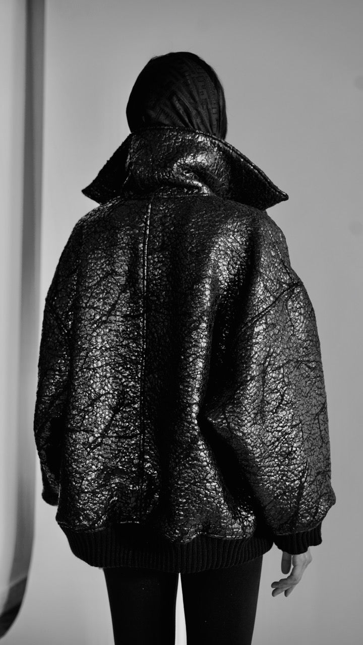 Black Bomber Jacket - Archive/Sample sale