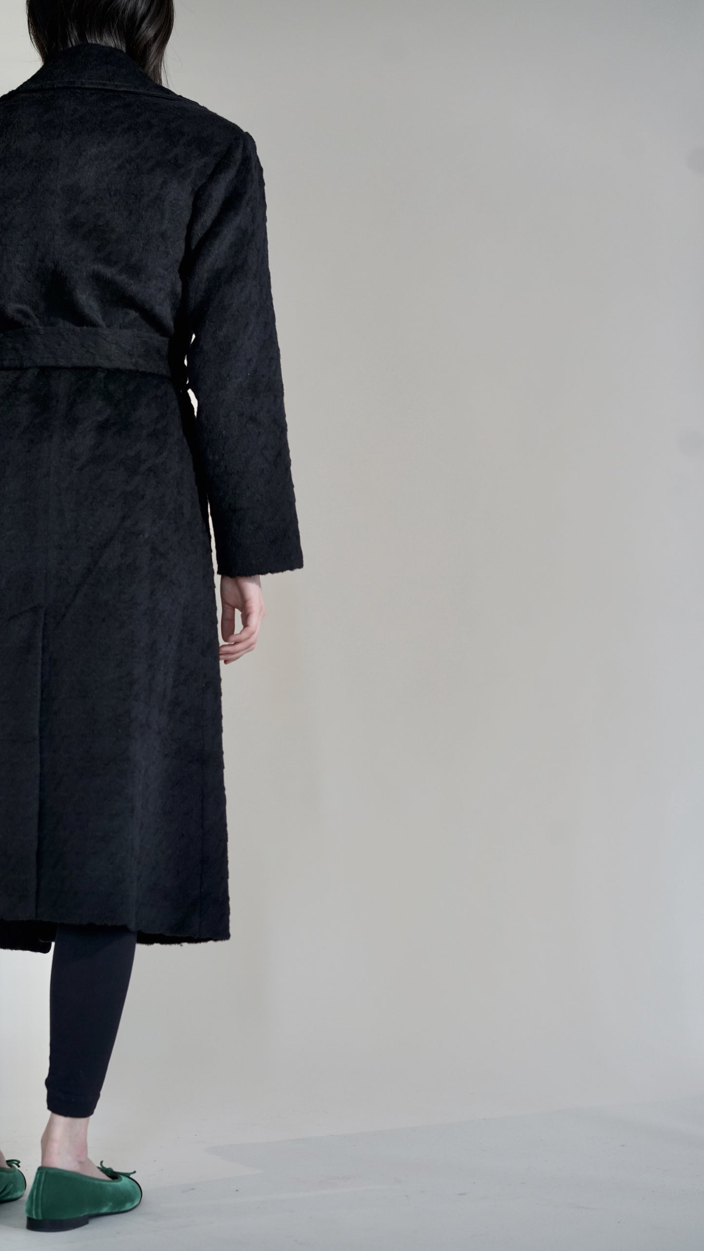 The Alpaca Matrix Trench Coat