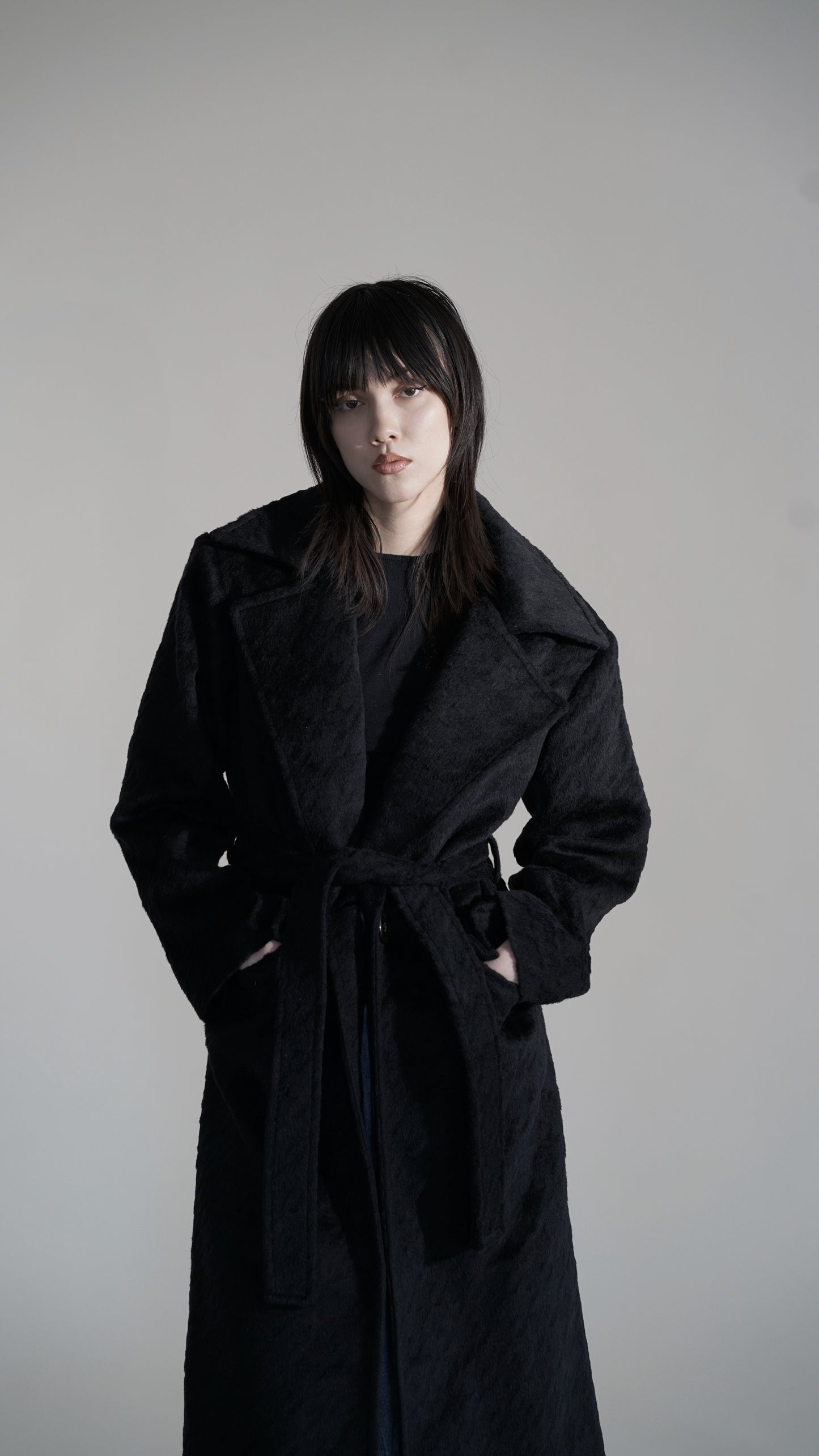 The Alpaca Matrix Trench Coat