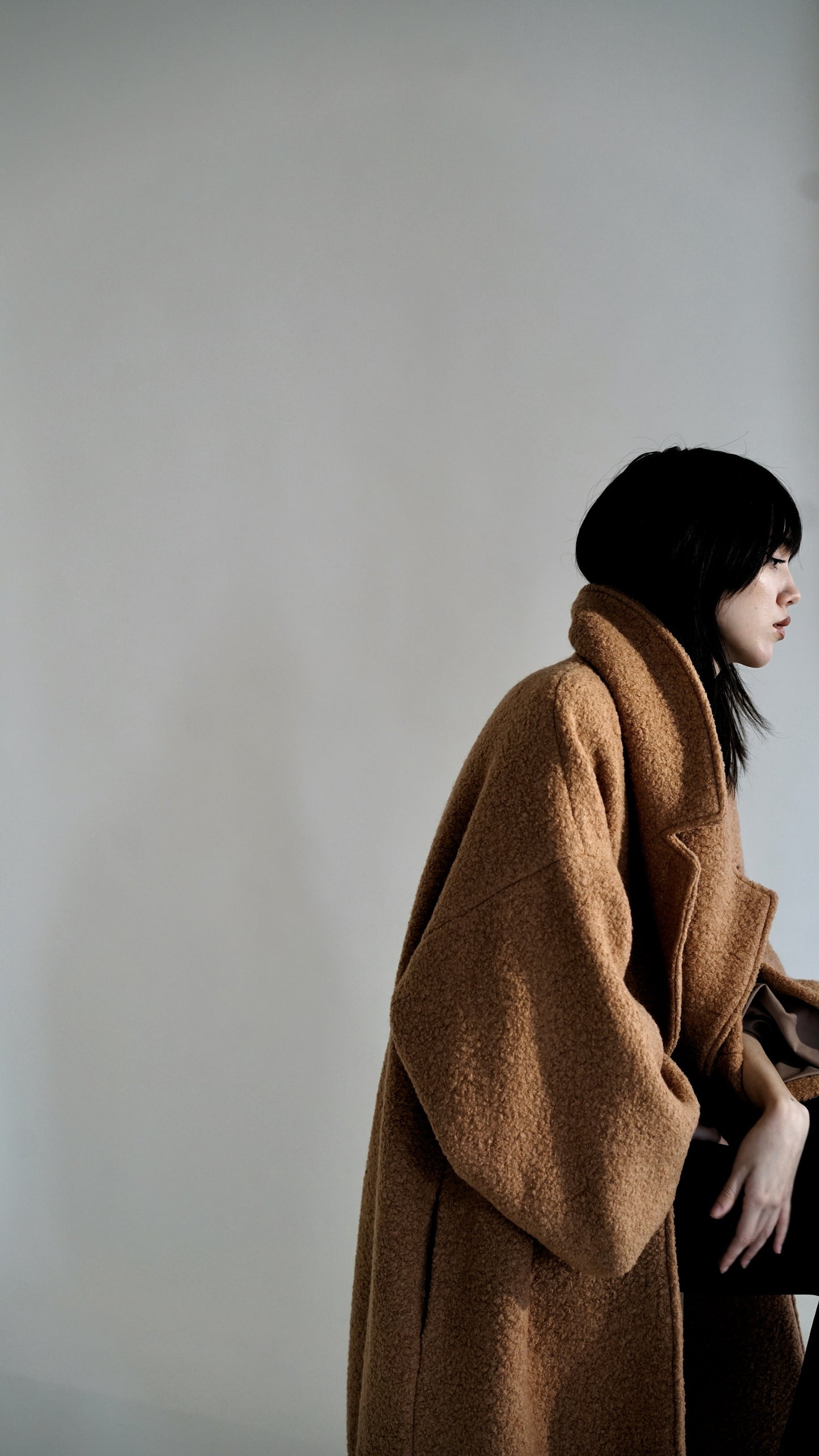 Beige Blanket Coat