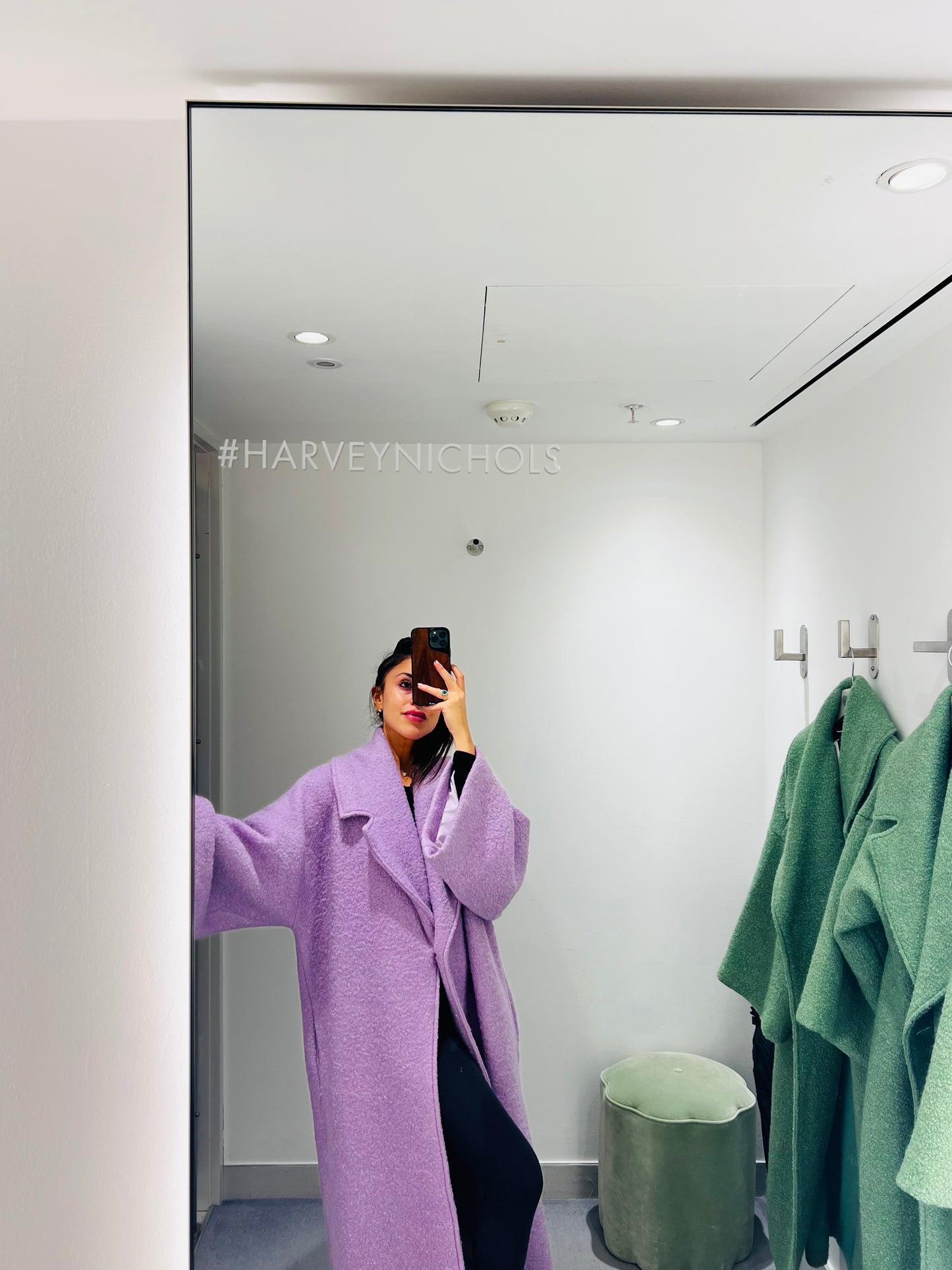 Lilac Blanket Coat