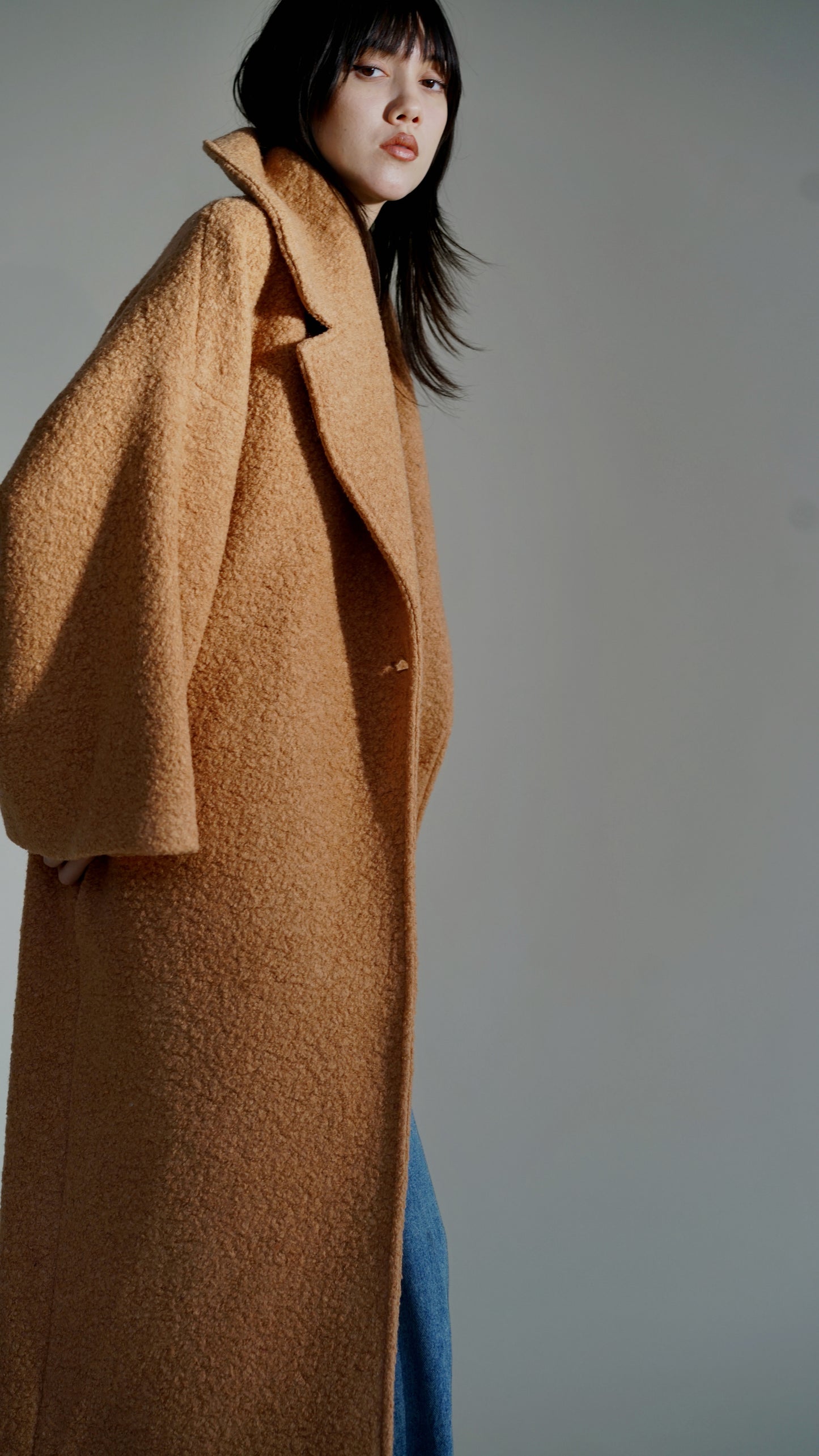 Beige Blanket Coat – Mariam Al Sibai