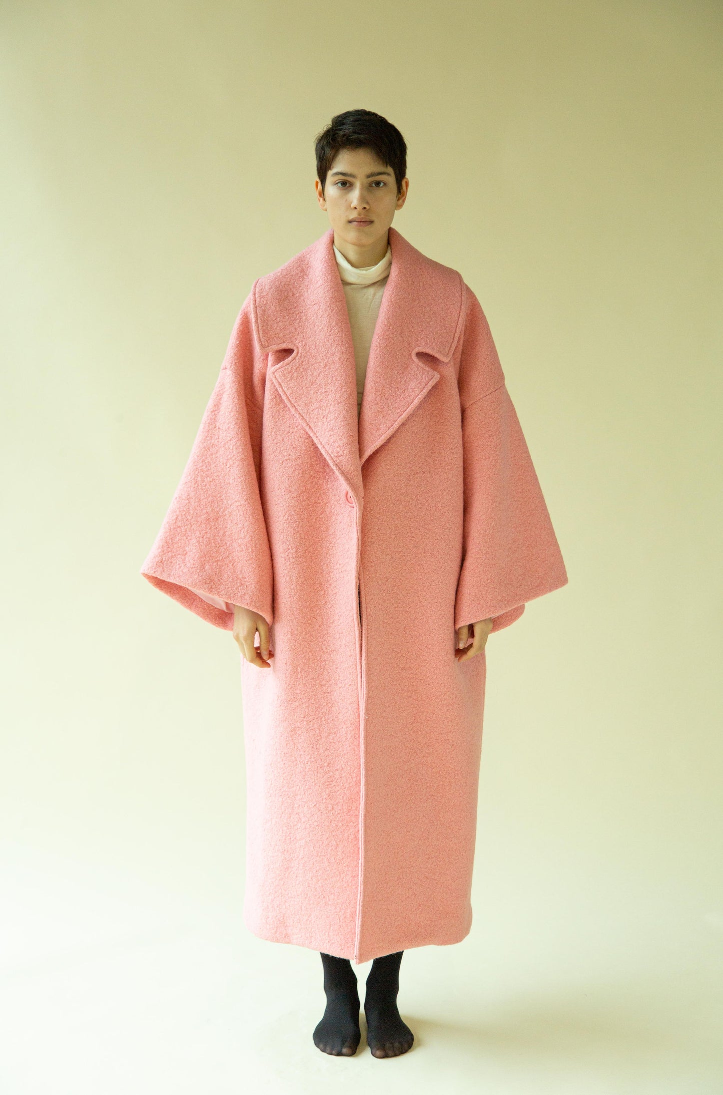 Baby Pink Blanket coat