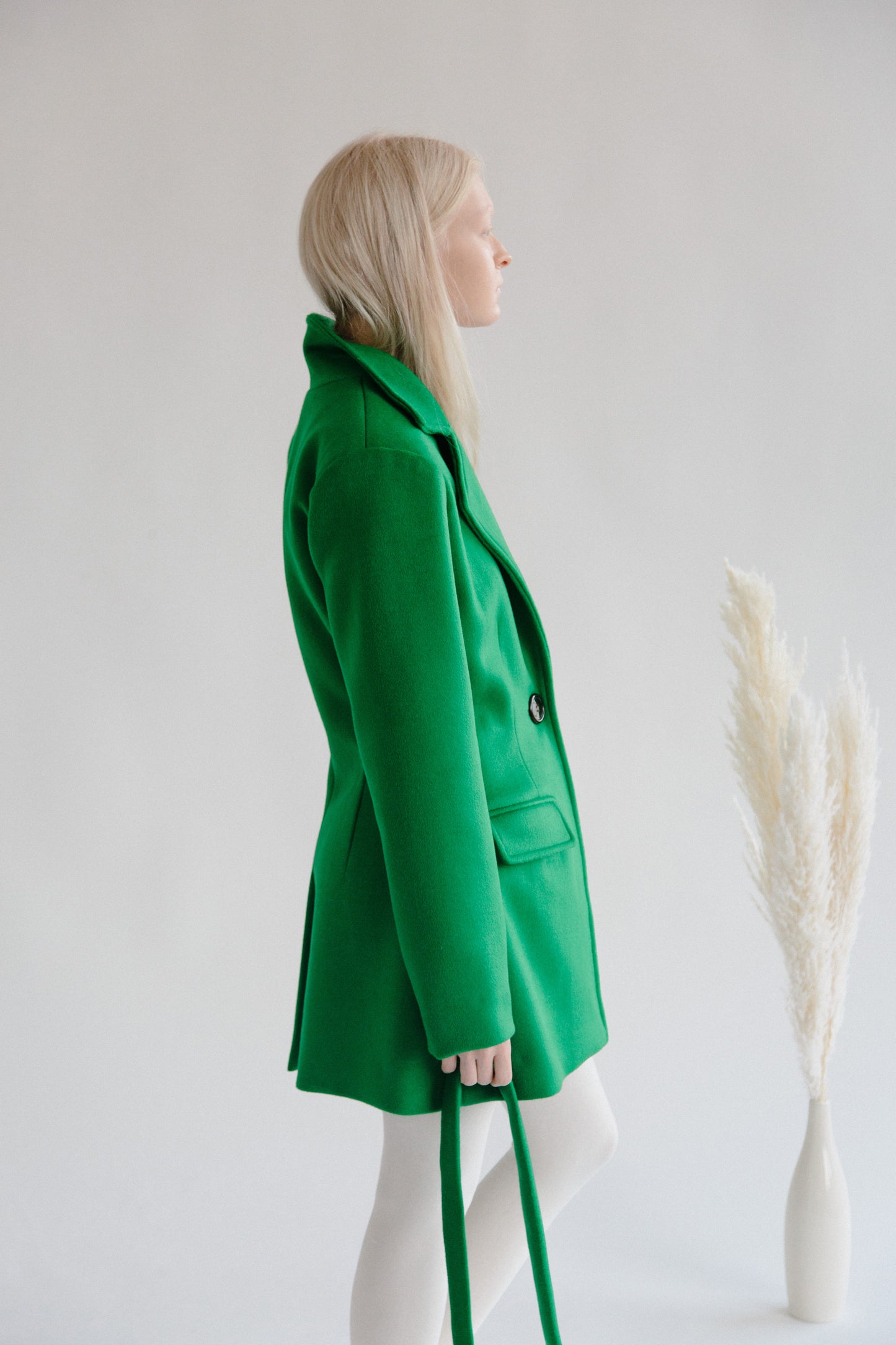 Green Wool Blazer - Archive/sample sale